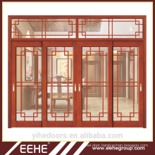 Chinese Supplier Wood Door Villa Exterior Wood Door with Glass